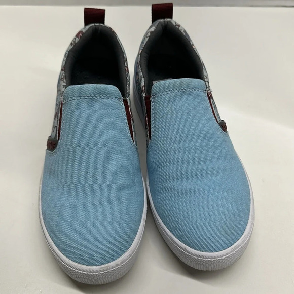 Xtratuf Deck Shoes Slip On Sneakers Laceless Sharkbyte Mermaid Blue Size 7 - Picture 2 of 10